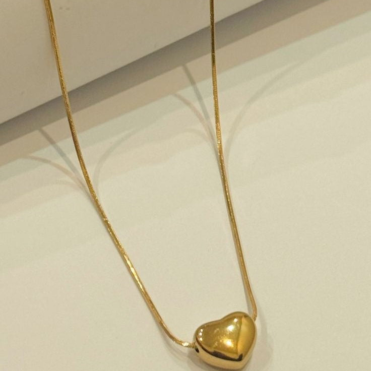 Heart Gold Necklace