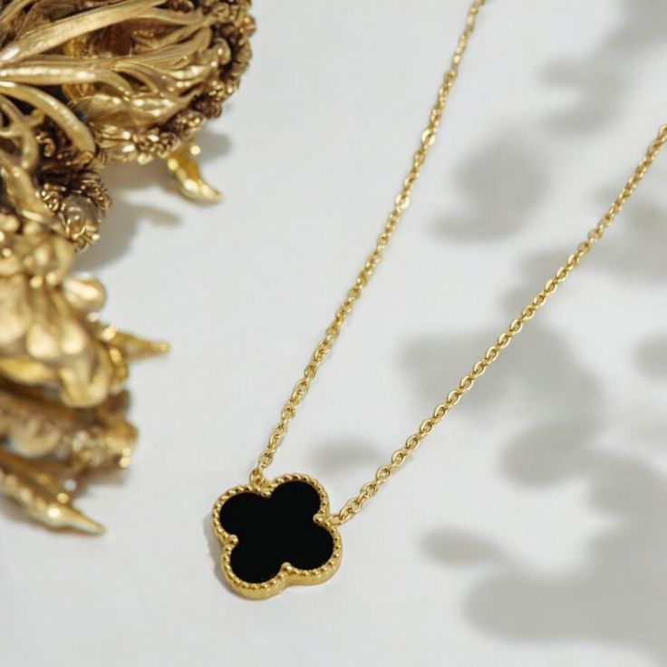 Black Clover Necklace