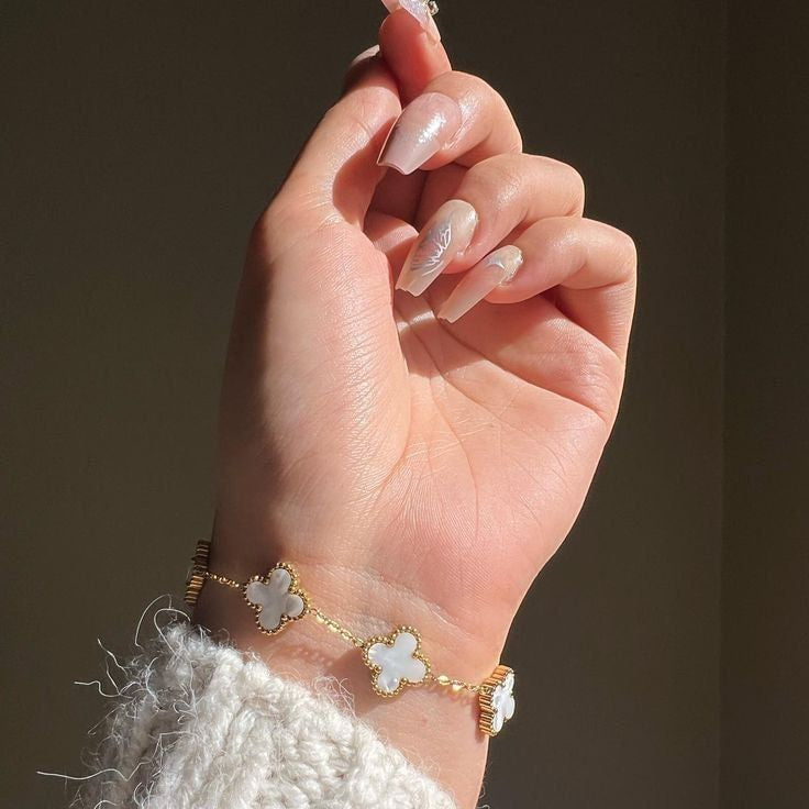 White Clover Bracelet