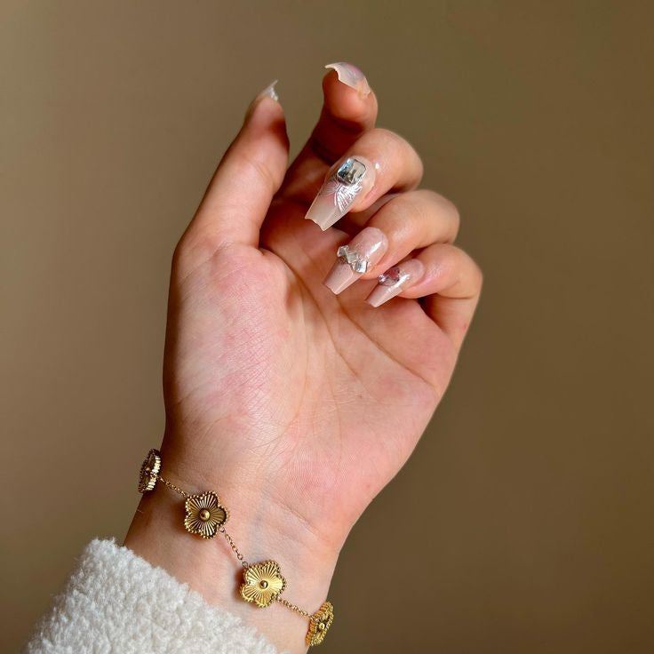 Golden Clover Bracelet